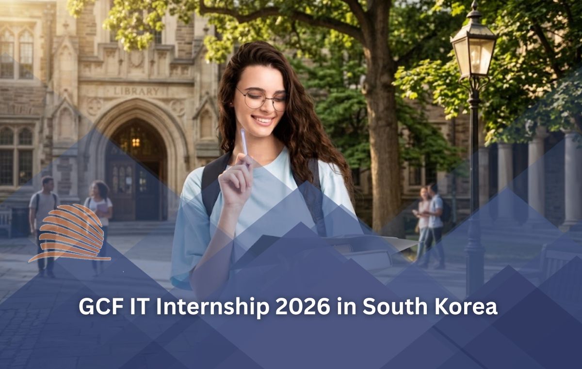 GCF IT Internship Scholarship 2026 in South Korea – Fully Funded